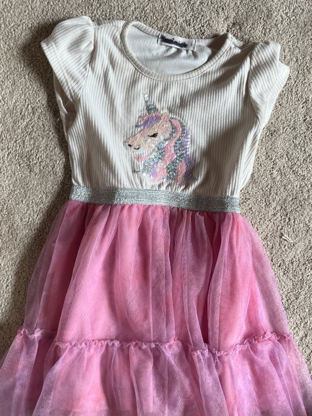 Unicorn Tutu Dress Size 4 (Previously owned)